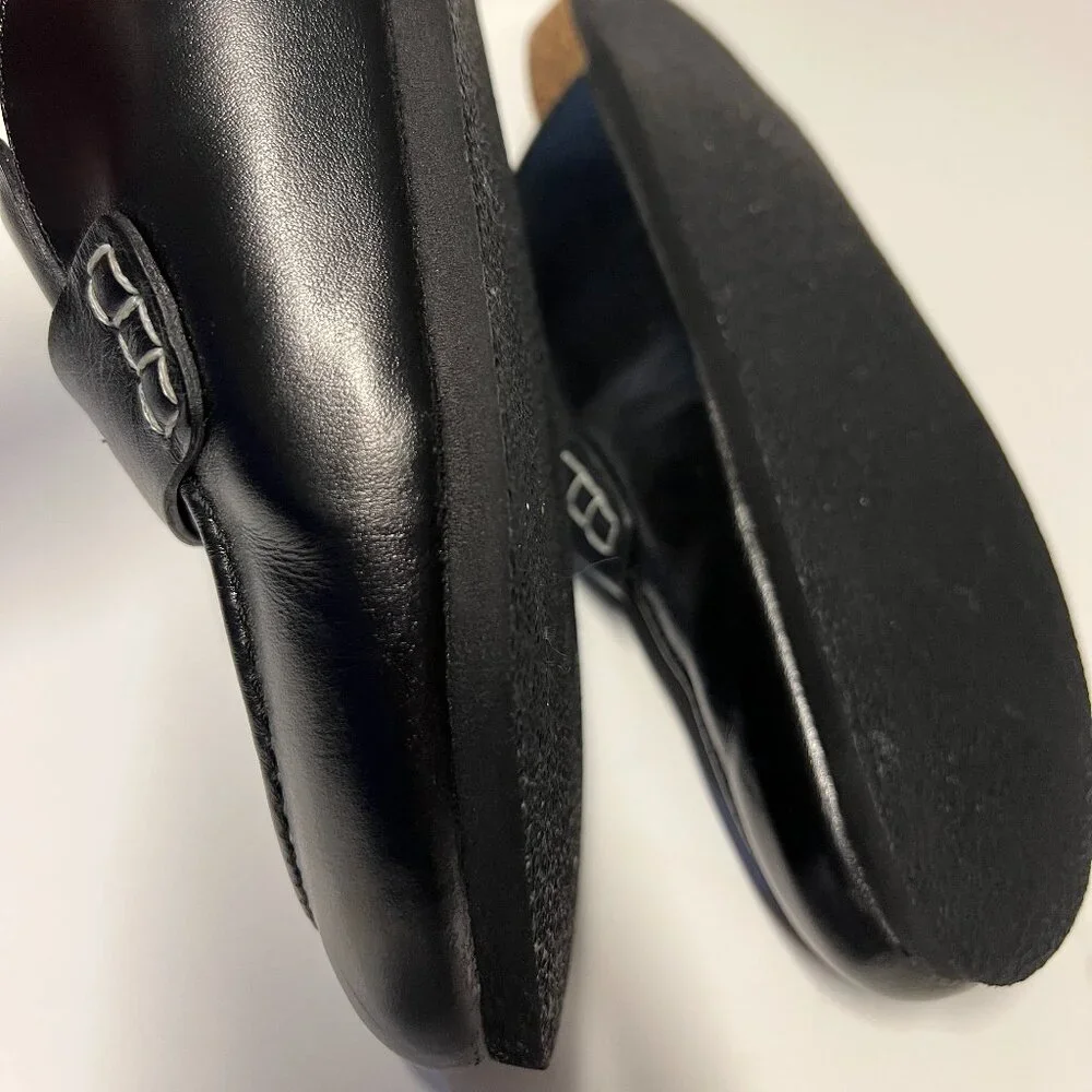 JW Anderson Black Leather Mules - Size 39 - Picture 7 of 12